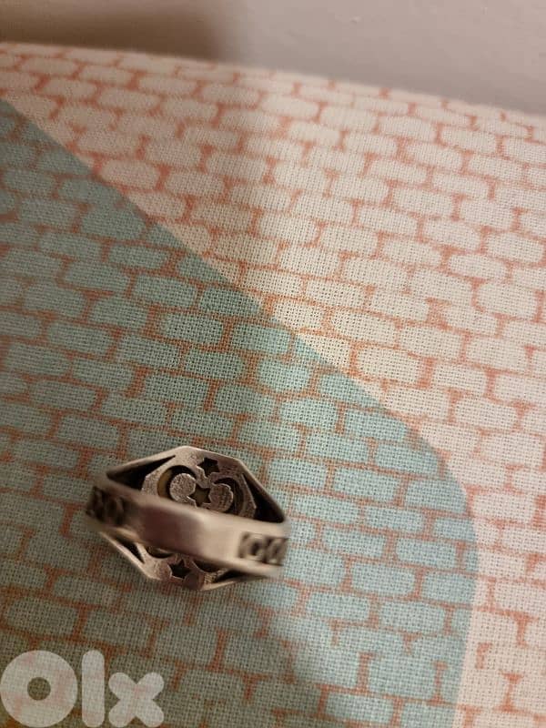 خاتم فضة عيار 925 1