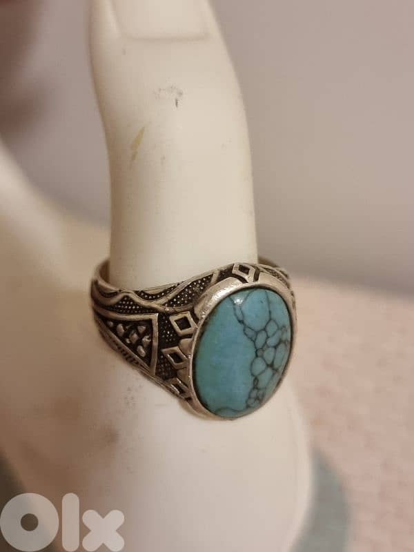 خاتم فضة عيار 925 3