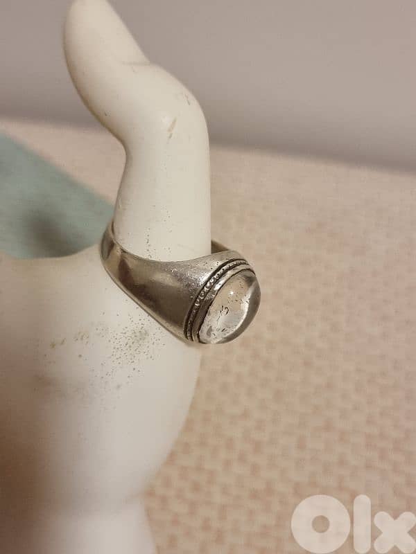 خاتم فضة عيار 925 8