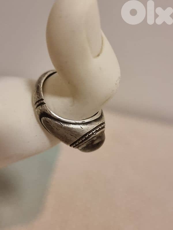 خاتم فضة عيار 925 10