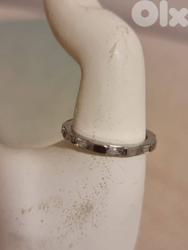 خاتم فضة عيار 925 14