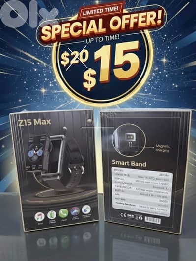 LIMITED TIME OFFER  Get the tech you love  z15 smartwatch