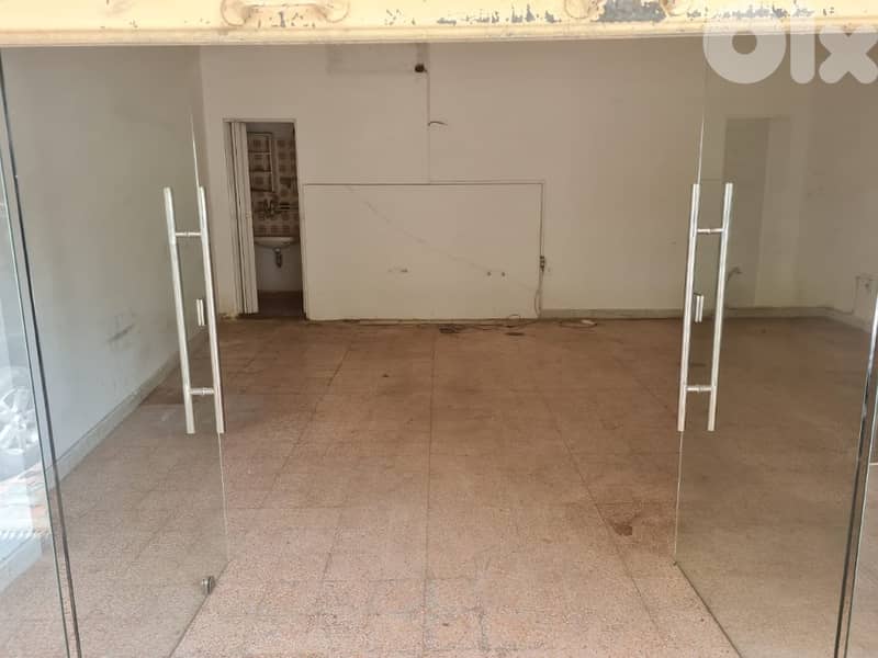 45 Sqm Shop For Rent In Jdeideh محل للاجار في جديدة 0