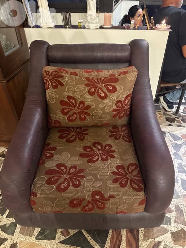 living room with a dining table 0