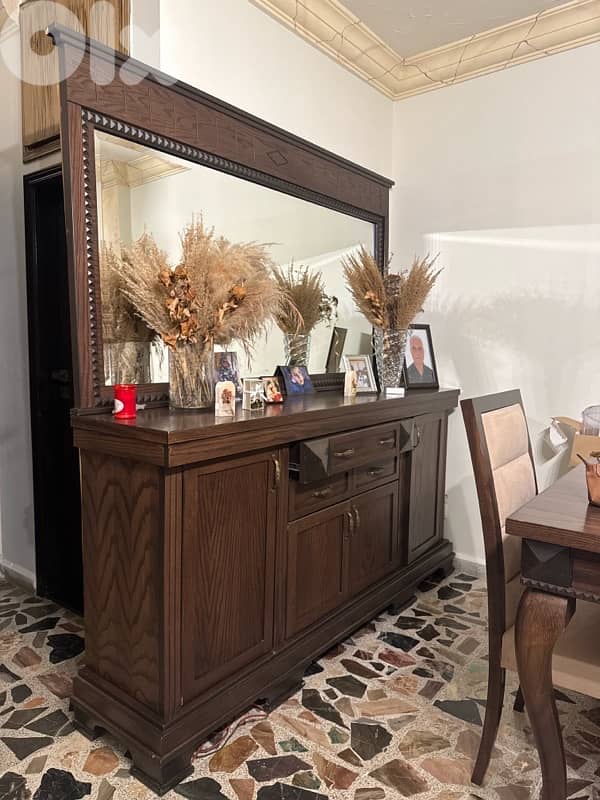 living room with a dining table 4