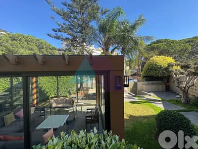 Furnished 300m2 apartment+150m2 Garden+sea view 4sale in Beit Mery