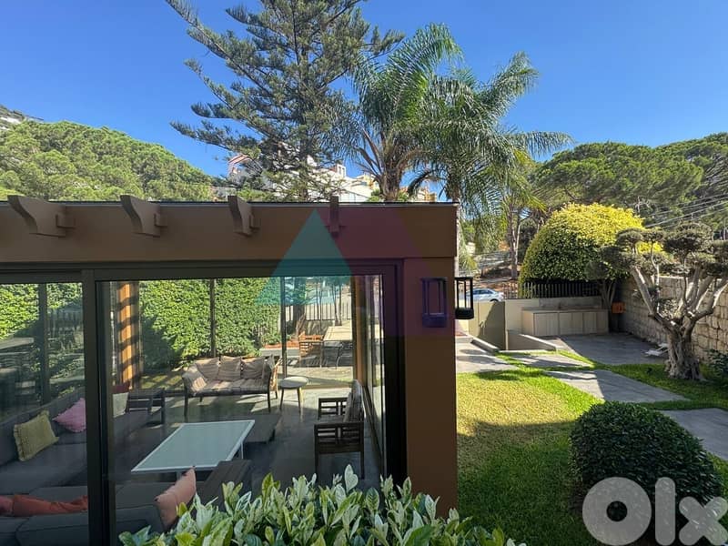 Furnished 300m2 apartment+150m2 Garden+sea view 4sale in Beit Mery 0