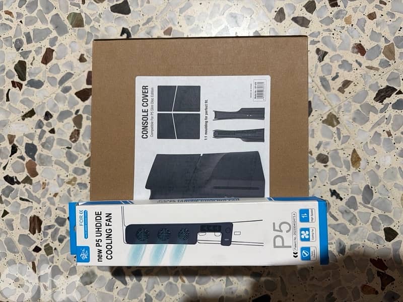 Cooling fan and Cover for ps5 0