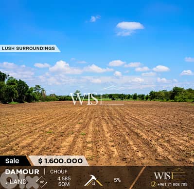 4,585 SQM Land for SALE in Damour – Chouf!