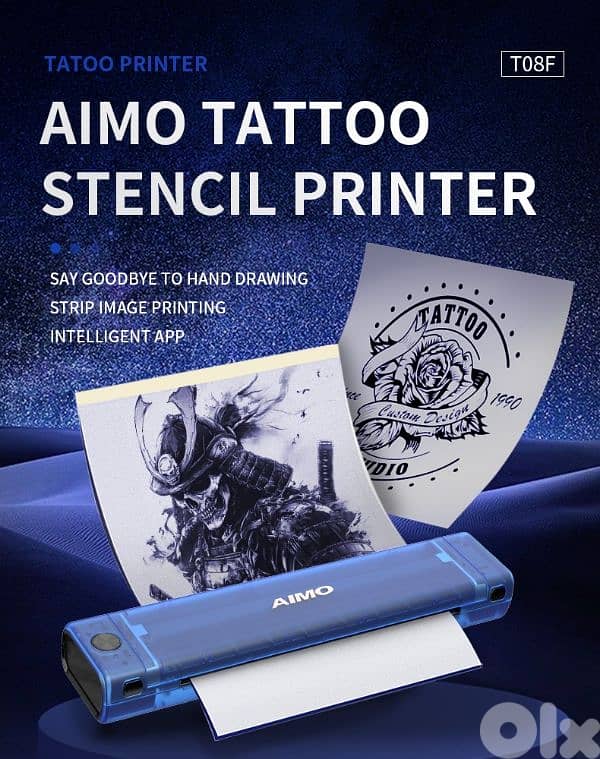 AIMO A4 tattoo thermal printer 2