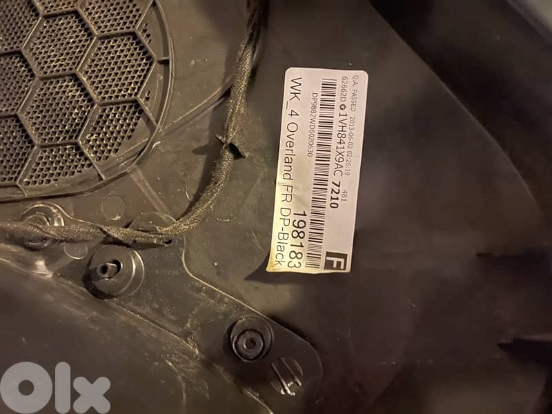 Grand Cherokee passenger interior door 0