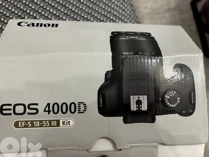 Canon EOS 4000D 1