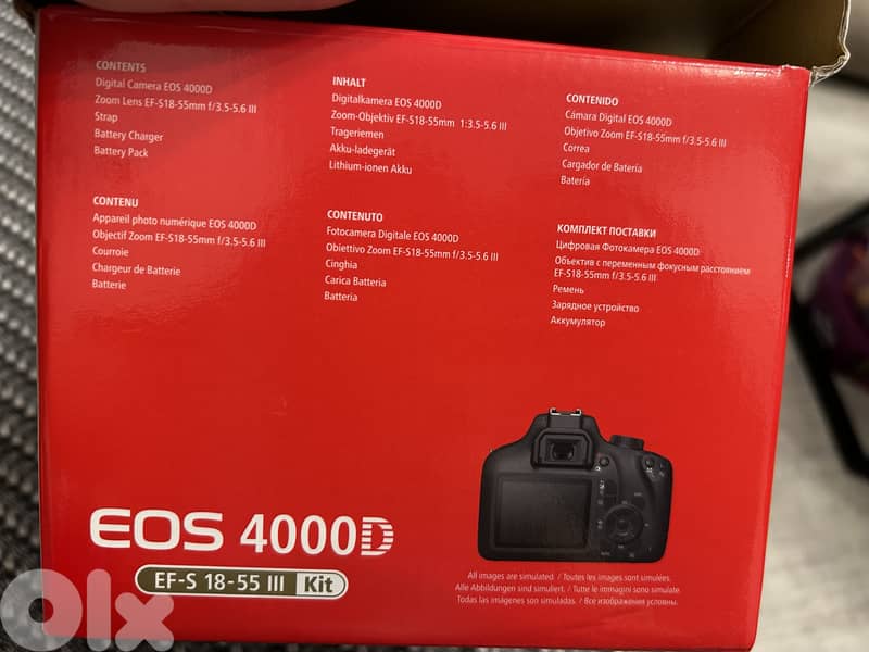 Canon EOS 4000D 2