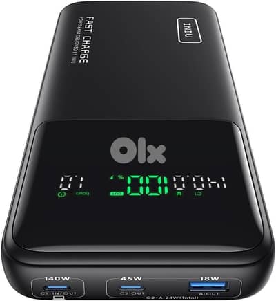 INIU Fast Charging Power Bank 140W Digital Display for Laptop, phones