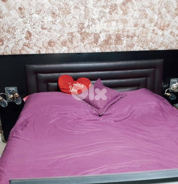 غرفة نوم مستعملة شبه جديدة فرش تقيل ومرتب كتير 4