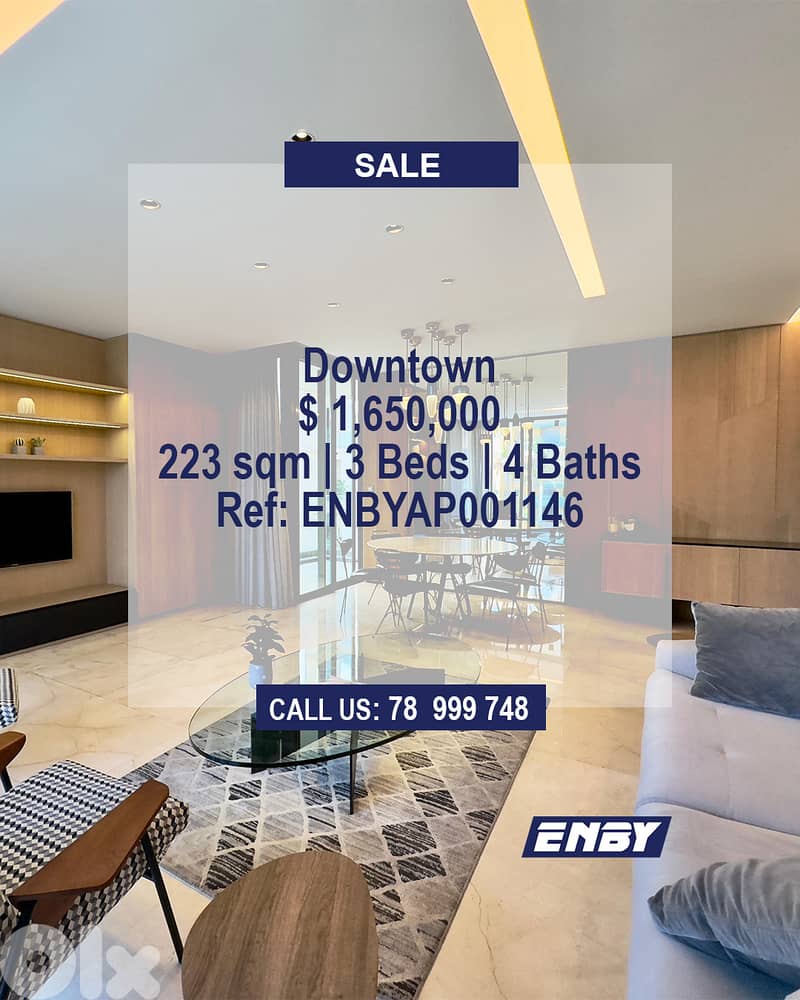 Apartment for sale in Downtown | Gated Community | Security | Garden 0