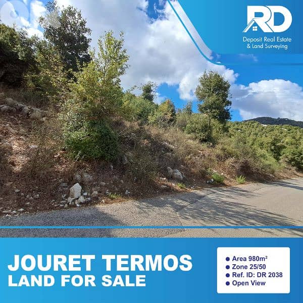 land for sale at Jouret el Termos - أرض للبيع في جورة الترمس 0