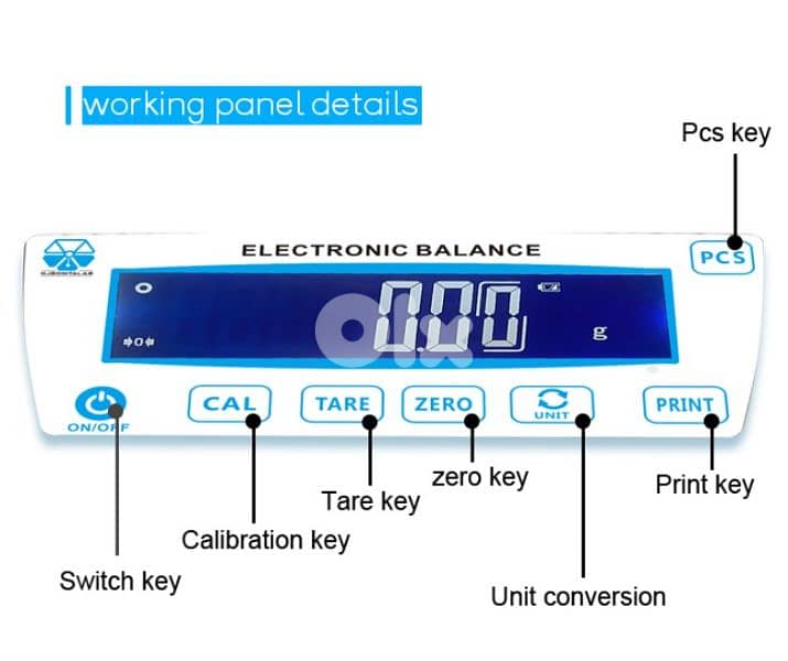 precision scale 0.001g ميزان دقيق للذهب 5