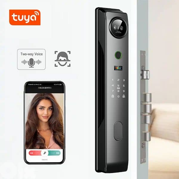 Smart Digital Door Lock 3D Face D-200 Recognition 2
