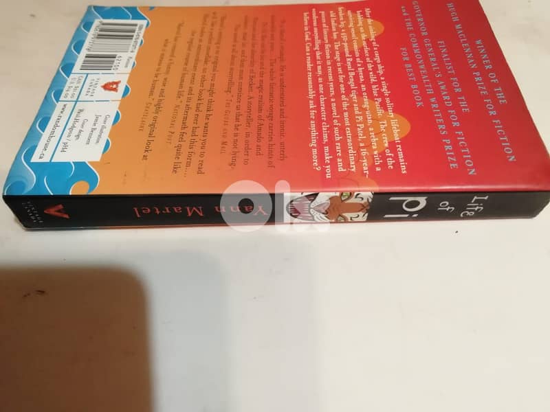 Life of Pi Book by Yann Martel 3