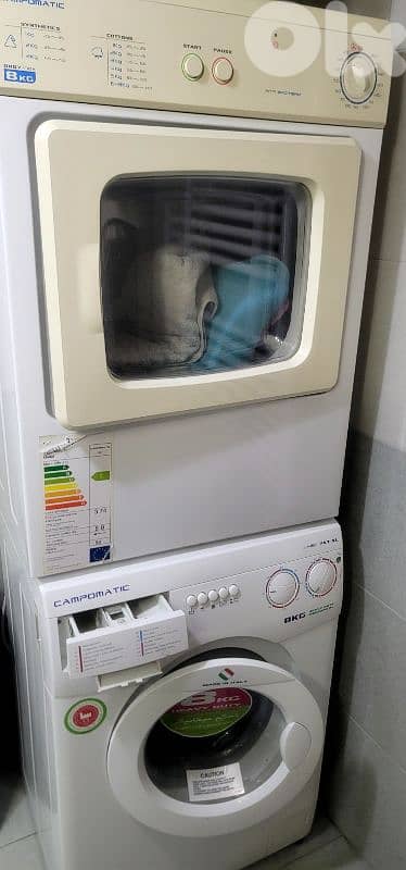 washer and dishwasher campomatic 1