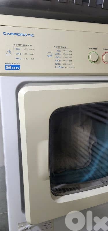 washer and dishwasher campomatic 2