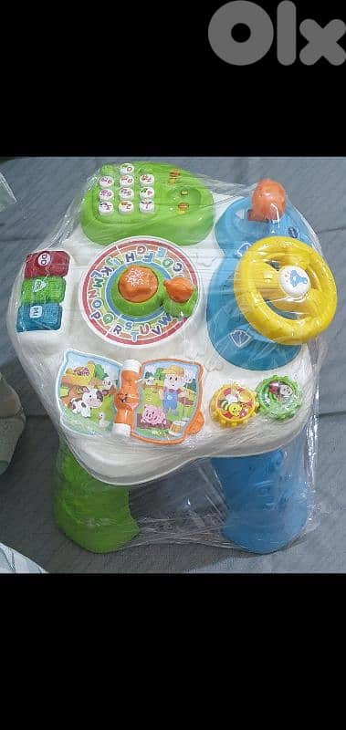 Baby activity  table  very clean like new 30$ byrt ashrafiye  03723895 9