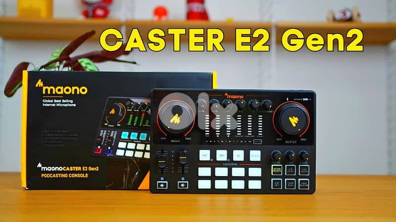 Maono Caster AmE2 Gen 2 DJ Mixer for TikTok Live ميكسر للايف تيك توك 7
