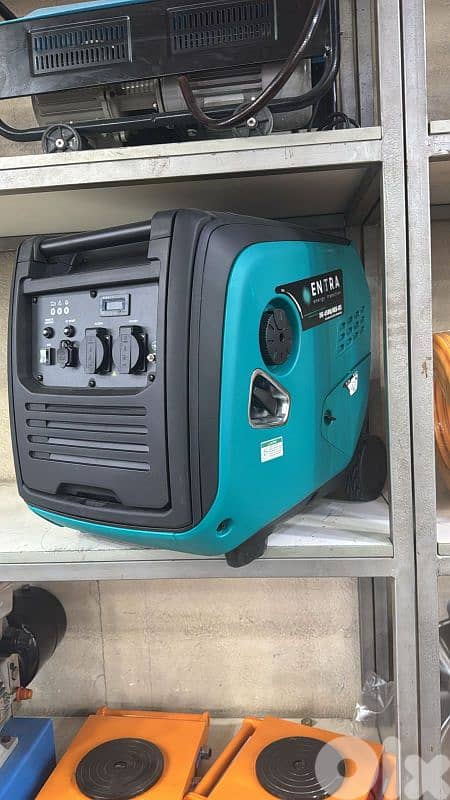 مولد بنزين انفرتر ١٥ امبير كاتم مع ريموت 2