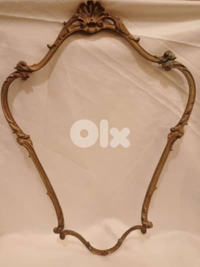 برواز مراية برونز فرنسي قديم