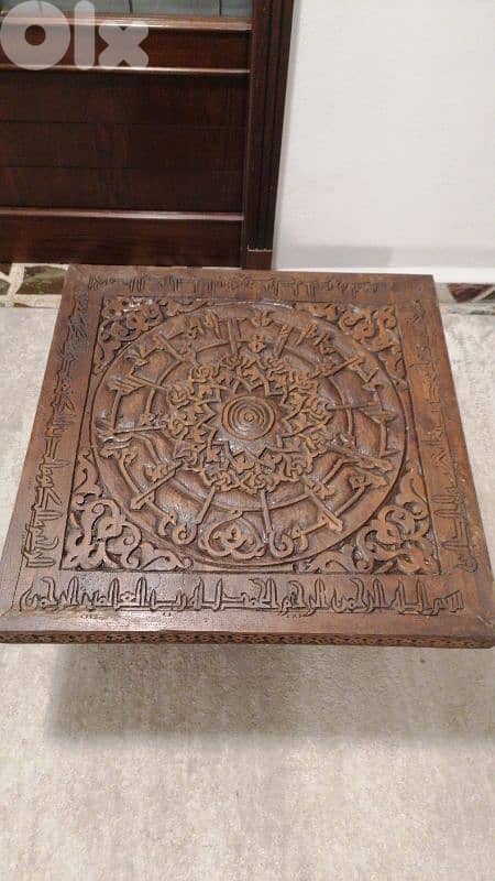 طاولة خشب انتيك مرتبة 3