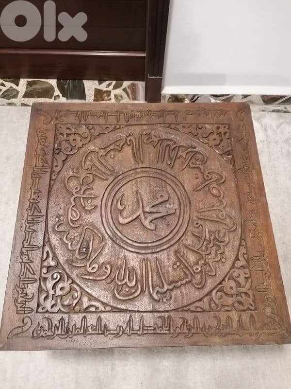 طاولة خشب كتير كرتبة و فخامة انتيك 0