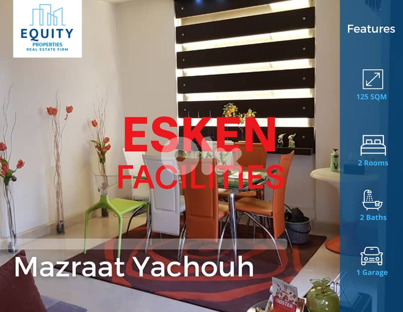 125 SQM Apartment For Sale In Mazraat Yachouh شقة للبيع #CK160811 0