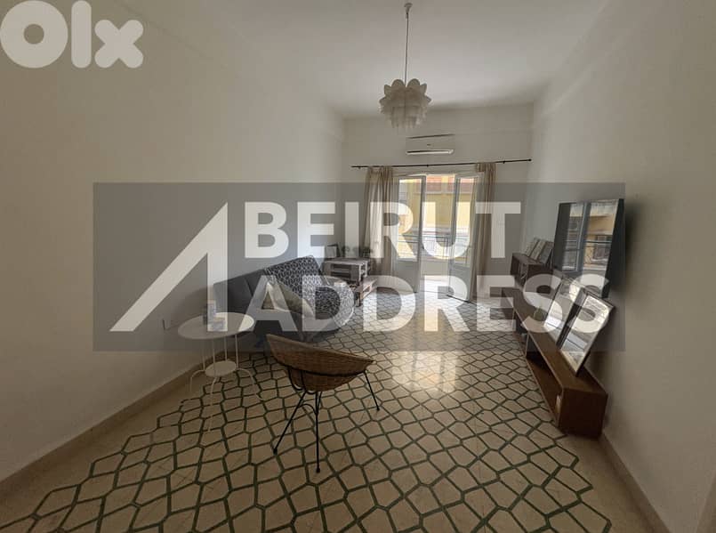 Gemmayze Apartment with Terrace / شقة مع شرفة في الجميزة 0