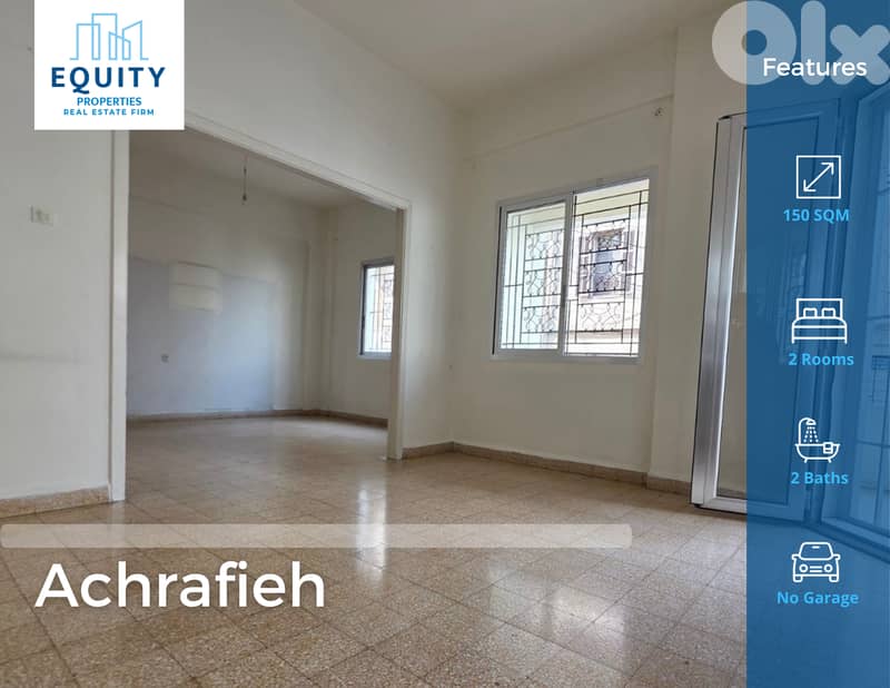 150 SQM Apartment For Sale In Achrafieh شقة للبيع #JZ225124 0