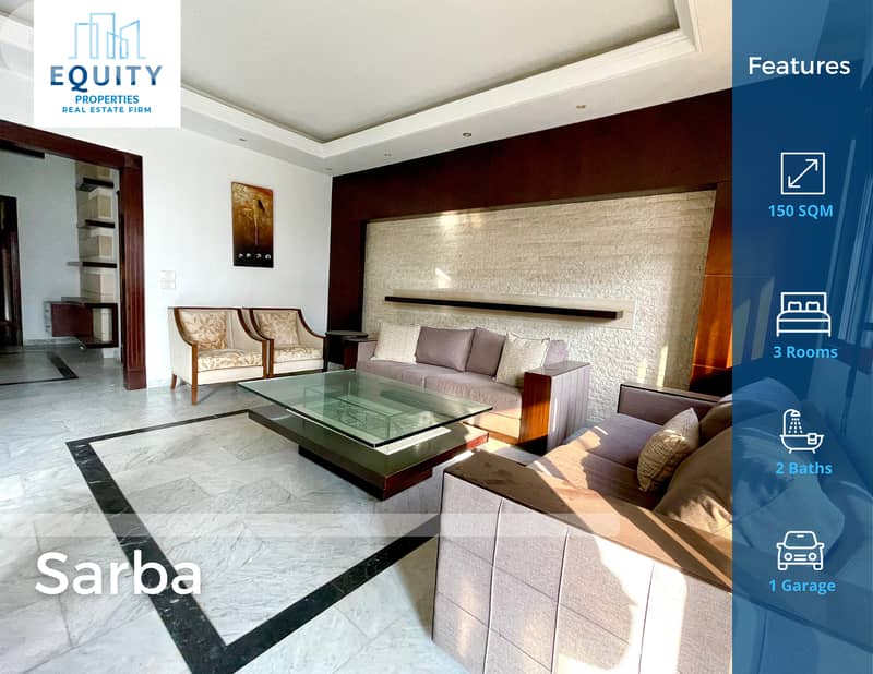 150 SQM Apartment For Sale In Sarba شقة للبيع #RK225277 0