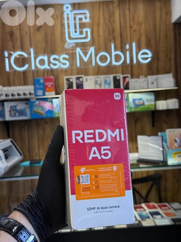 Redmi A5 128Gb 4+4 Ram  new 2 year warranty 0