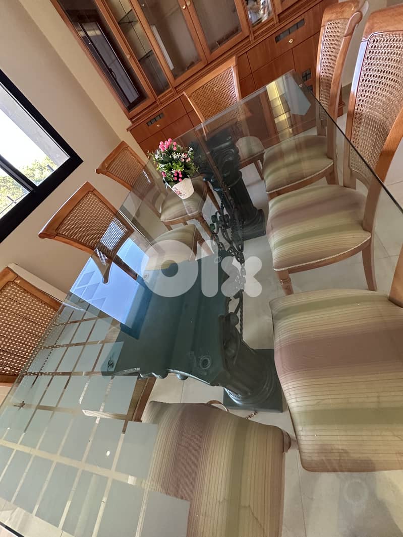 Hard Wood Dining Set 2