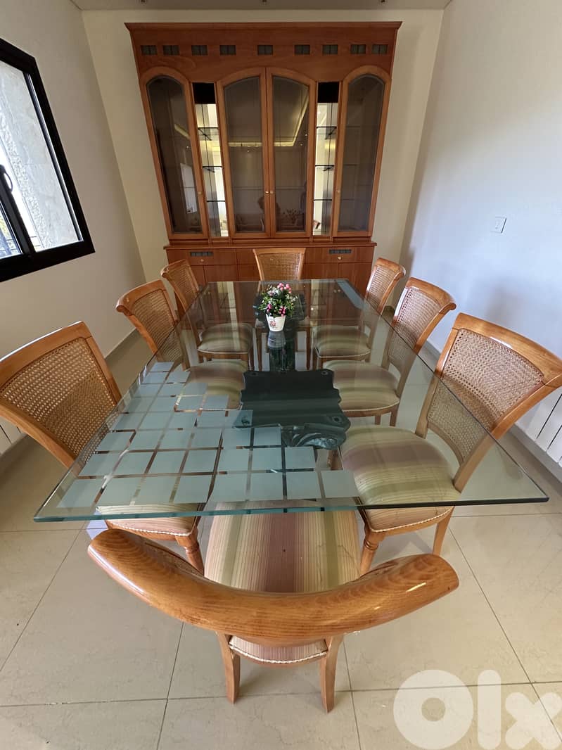 Hard Wood Dining Set 3