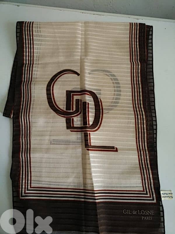 Vintage Gil de Losne scarf - Not Negotiable 0