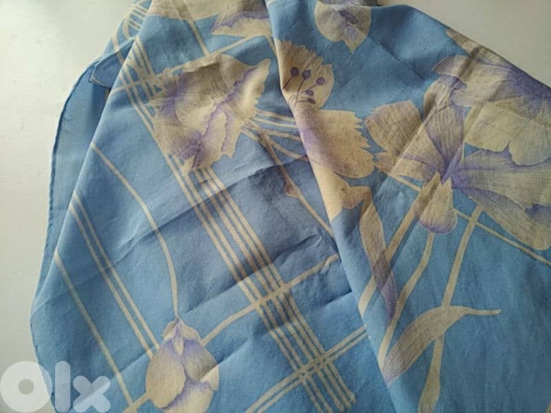 Vintage Gim Renoir blue scarf - Not Negotiable 0