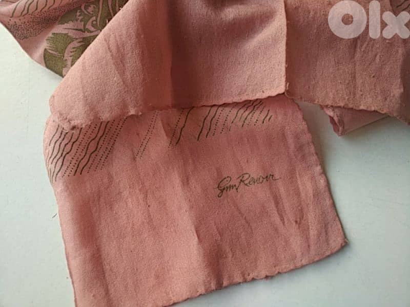 Vintage Gim Renoir dark rose scarf - Not Negotiable 4