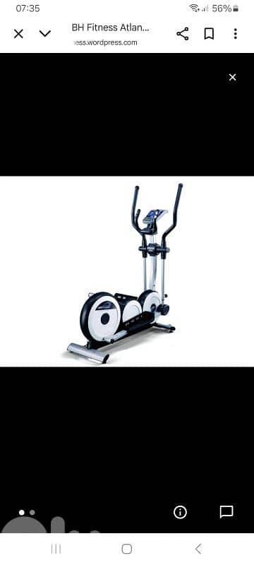 Atlantic elliptical machine 0