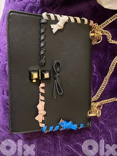 Chic Black Handbag | Furla-Inspired Design | Like New