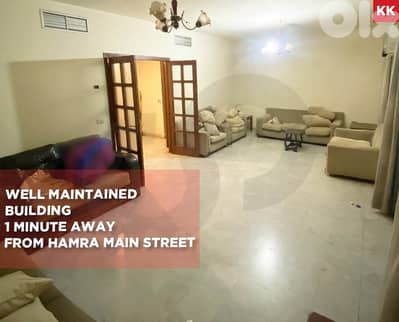 145 SQM | hamra |Well Maintained Building |Prime Location REF#KK127890