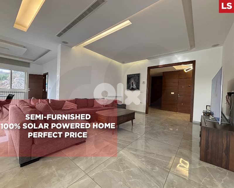 full solar power, modern, comfort, ballouneh/ بلونة REF#LS128530 0