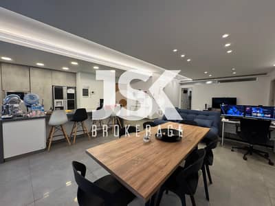 L19680 -Fully Furnished And Decorated Apartment For Sale in Mansourieh