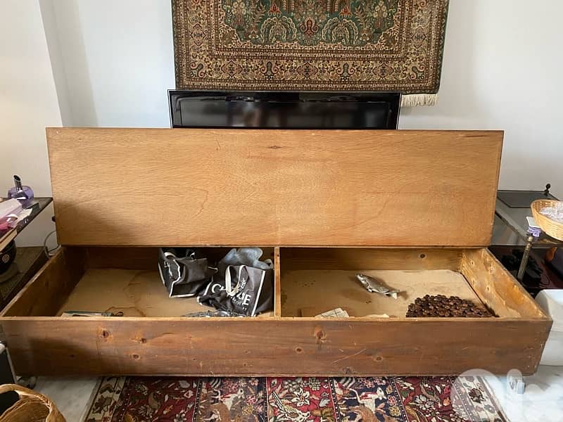 TV Table or side table with big storage 1