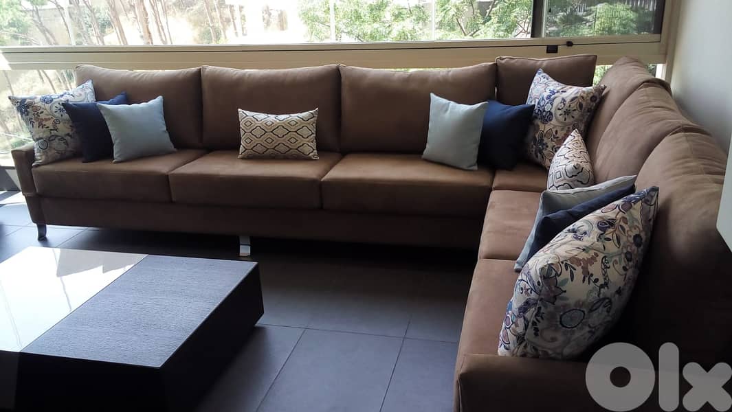 corner living room  غرفة قعدة زاوية 1