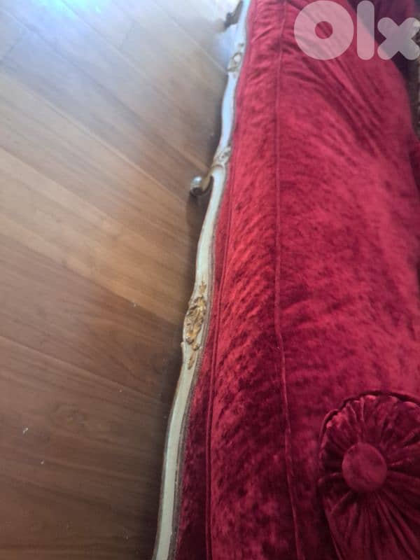 صوفا انتيكا للصالون انكليزية مشحونة من الخارج 1